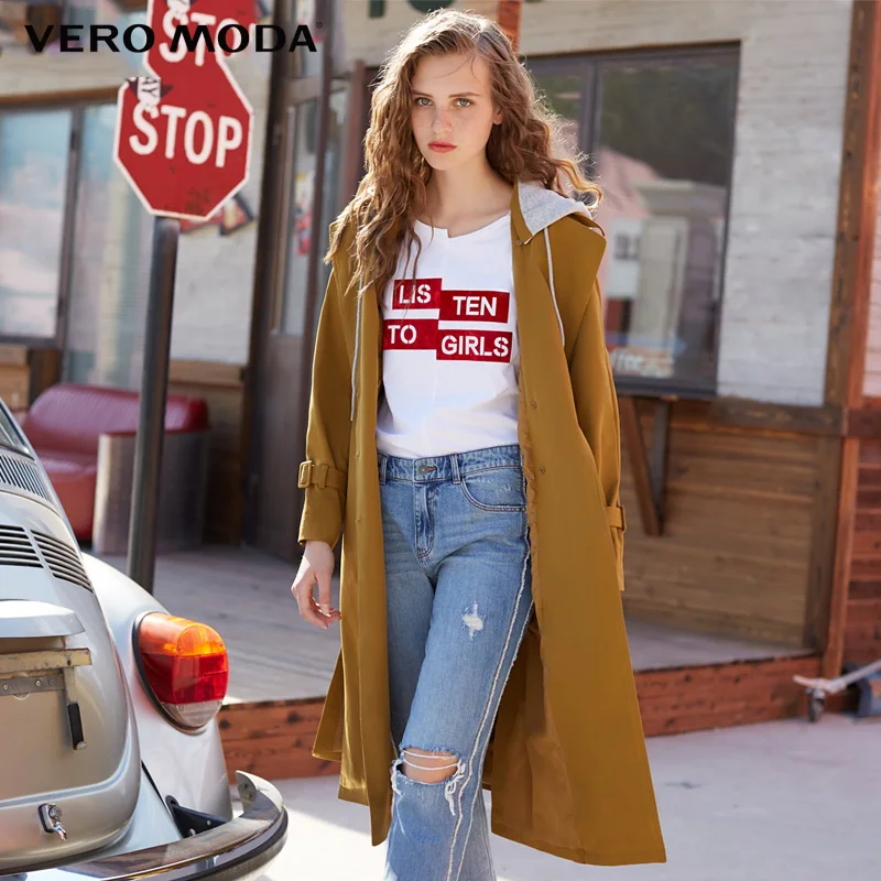 

Vero Moda spring and summer detachable Hooded coat | 318321514