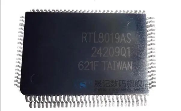 

50pcs/lot RTL8019AS RTL8019AS-LF RTL8019 QFP100