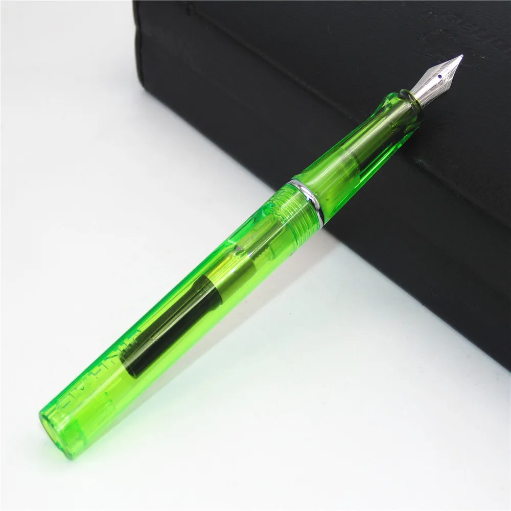 Fountain Pen Calligraphy Pen JINHAO 599 Transparent Green