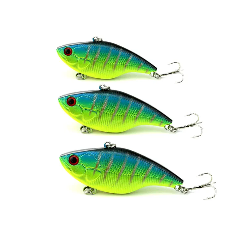  HENGJIA hard plastic diving game vib fishing lures artificial wobblers vibration crankbaits pesca s