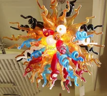 Free Shipping Chihuly Style Delicate Design Colorful Chandelier for Low Ceiling Free Shipping Chihuly Style Delicate Design Colorful Chandelier for Low Ceiling