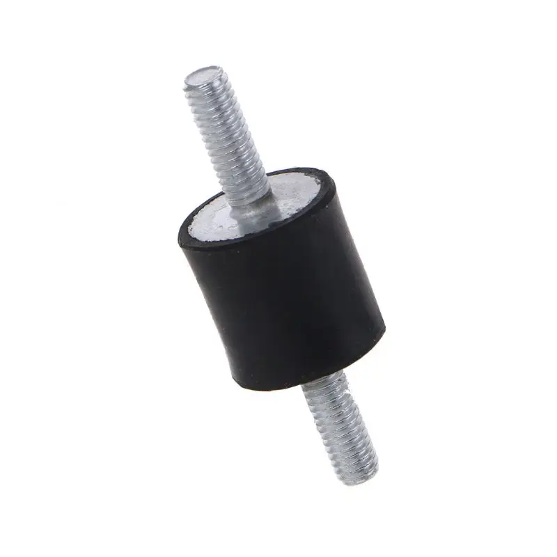 

New M5/M6/M8 Rubber Mount Double Male Thread Absorber Anti Vibration Silentblock Boat Car Bobbin Shock Absorber Tools qiang