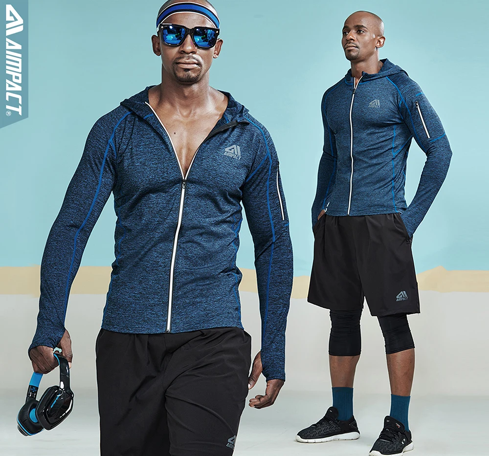 AIMPACT Sporty Compression Jackets Crossfit Fitness Long Sleeve Shirts Training Gymi Running Reflective Sportwears AM4027 (12)