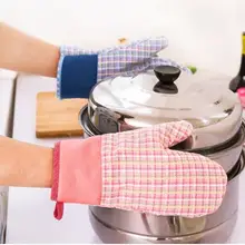 1 шт. кухня изолированные Нескользящие Утепленные перчатки печь с высоким температурным режимом перчатки для готовки рукавица и прихват для микроволновой печи Bareware инструмент NX 030