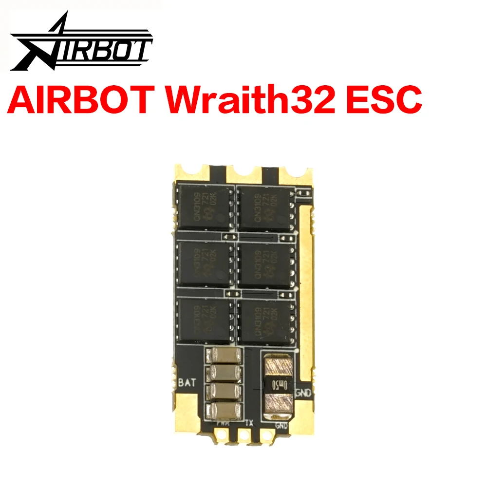 BLHeli_32 ESC для квадрокоптера Wraith32 32 bit оригинальный airbot 35A поддержка DSHOT1200 Встроенный