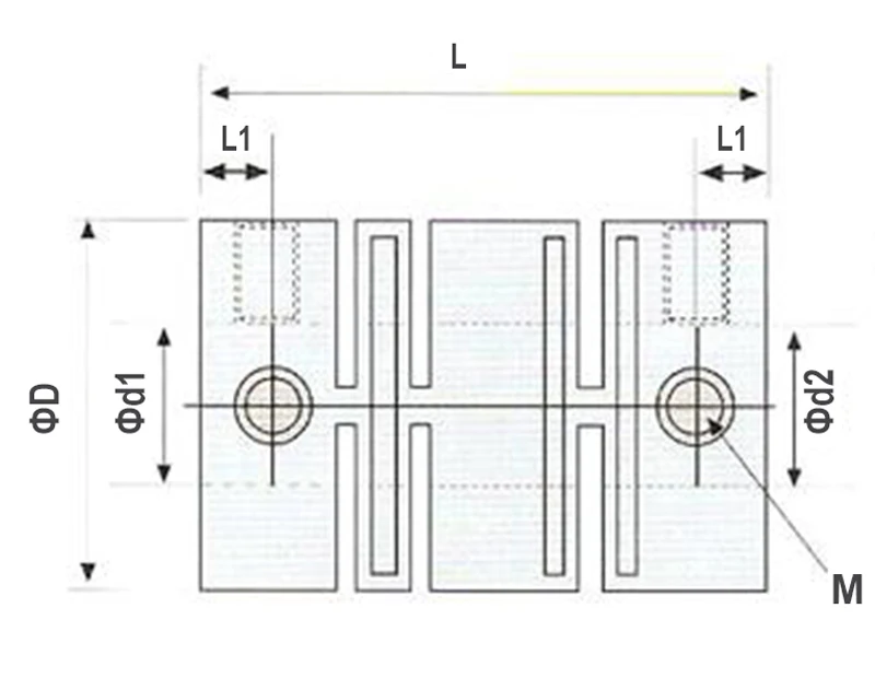 Соединительная муфта пластмассы стеклоткани муфта мотора 4 5 6 8 10 мм