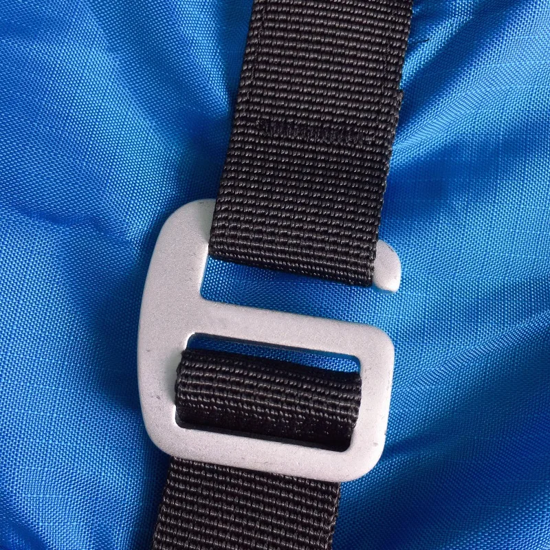 حزام الأشرطة الألومنيوم سبائك مقاطع مشبك السنانير ل حقيبة الأمتعة حقيبة يد الملابس تسلق اكسسوارات