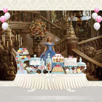 

Customize home decoration Photography Backdrop Studio Background Cartoon Baby Kid Party Birthday photo background G-059