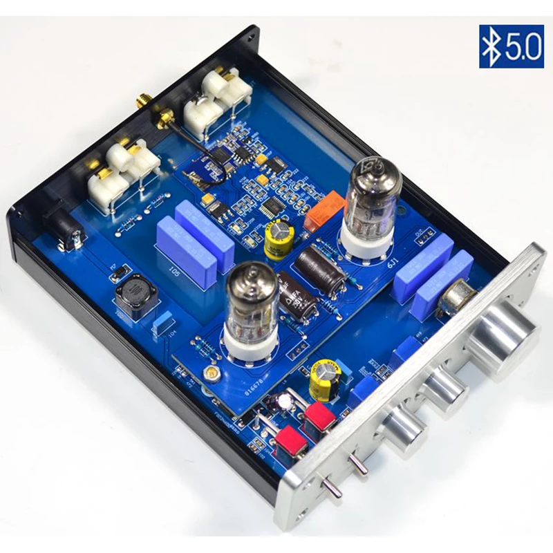 Усилитель HiFi 6J1 Tube усилитель предусилитель Bluetooth 5 0 с регулировкой тона высоких