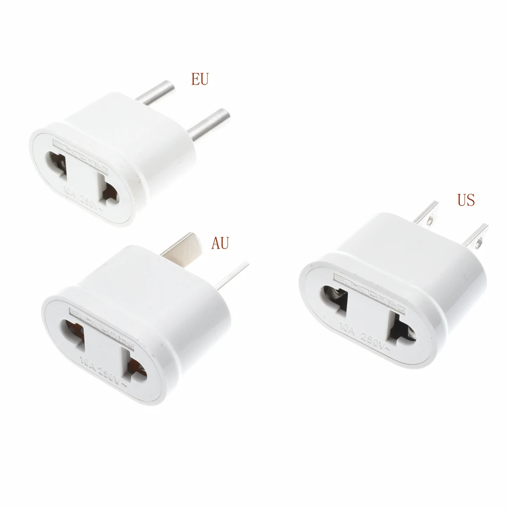 

US To EU European Plug Adapter EU To US American AC Travel Power Adapter Converter Electrical Power Charger Sockets Outlet