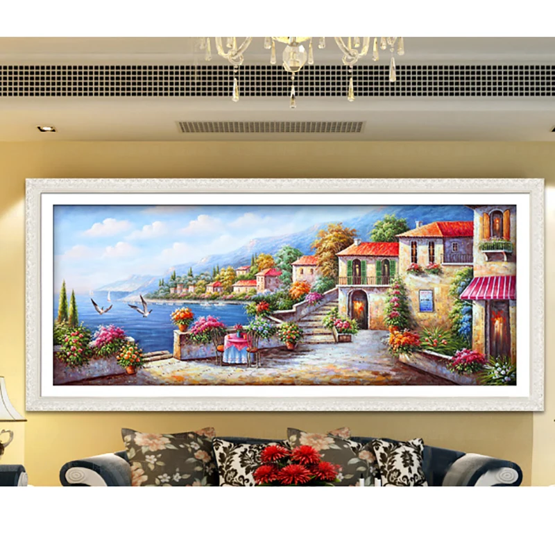 

5D Landscape Diamond Painting Cross Stitch Diamond Mosaic Painting Full Drill Scenery Picture Diamond Embroidery Home Decor