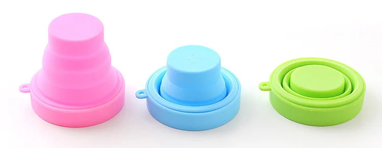 Outdoor Travel Protable Folding Silicone Water Cups