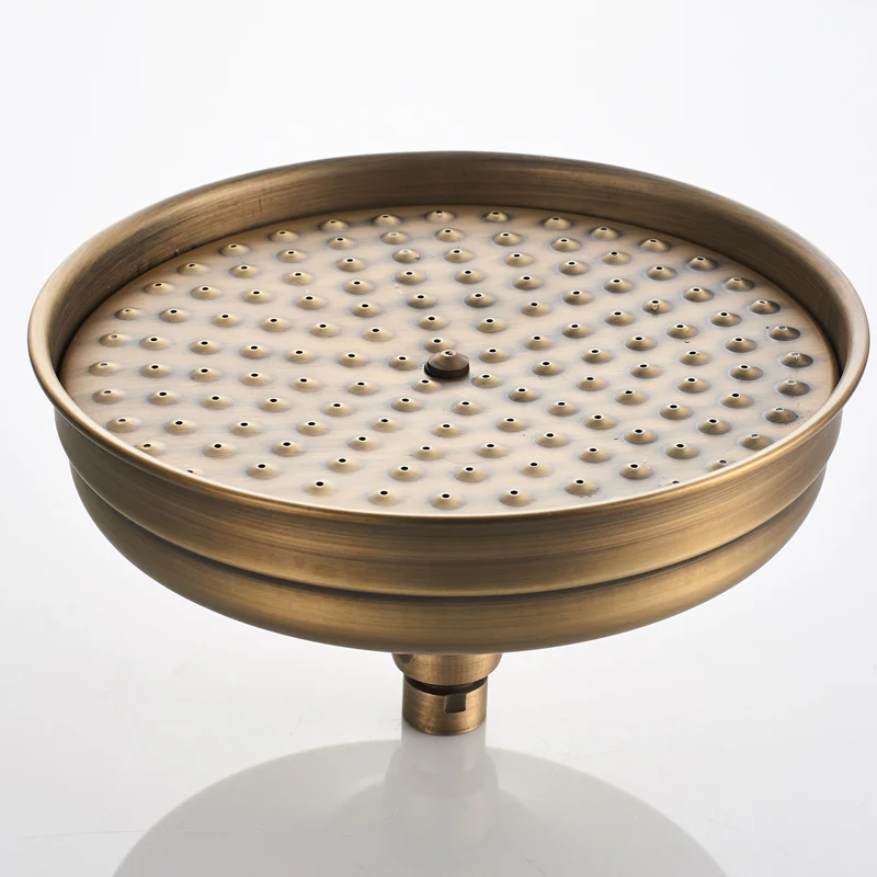 Antiek Rood Koper Ronde 8 Regenval Douchekop Verlengstuk Pijp Muur Arm Douche Arm Badkamer Accessoire Standaard 12 Nsh100