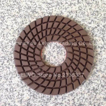 

Diamond Polishing Pad 10 inch for Polishing Marble and Granite Slabs Wet Polishing Wheel Nylon Abrasive Disc Thickness 10 mm