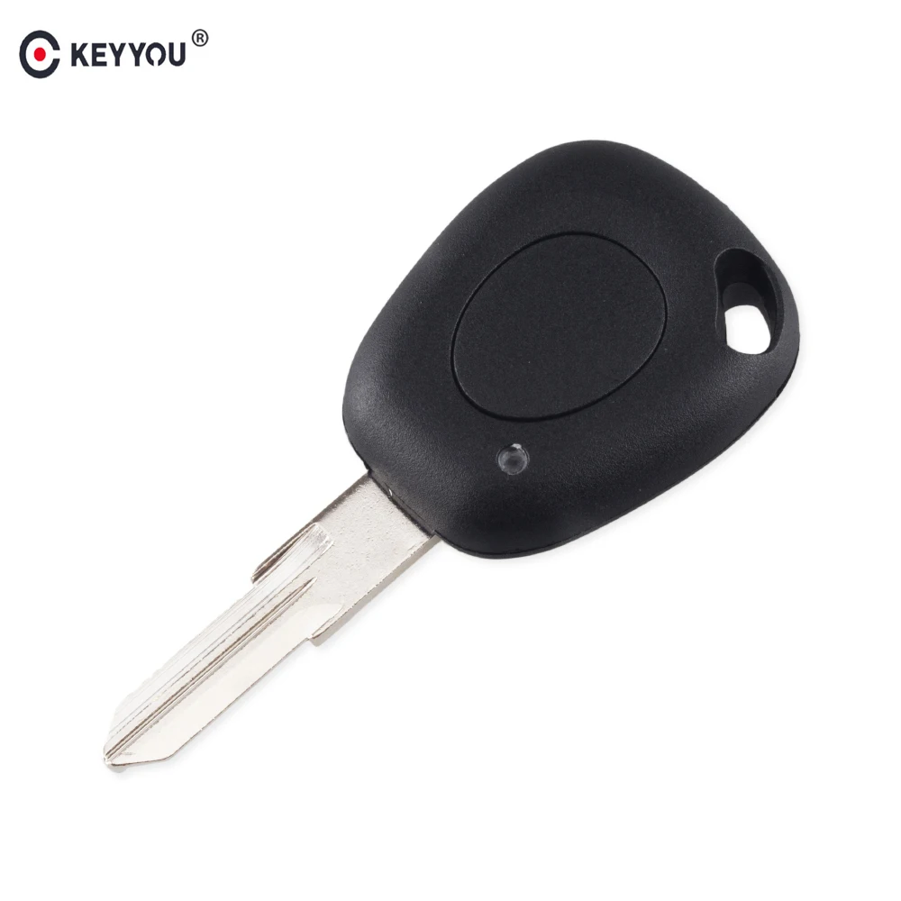 KEYYOU 10x1 кнопка для Марка Renault Clio Megane Laguna автомобиль дистанционный Брелоки-контроллеры чехол без логотипа Uncut Blade