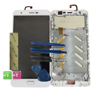 

RYKKZ For UooGou F6 LCD Display With Touch Screen With Frame Digitizer Assembly Replacement With Tools+3M Sticker