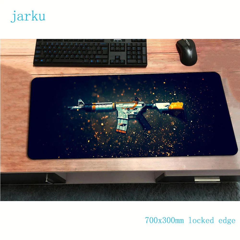 Коврик для мыши csgo 700x300x2 мм игровой коврик для мыши Аниме милый офисный notbook Настольный коврик объемный рисунок padmouse игры pc gamer коврики