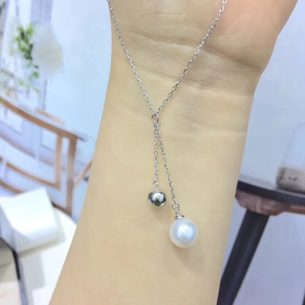 

Spring Jewelry 925 Silver Necklace Chain with Pendant Findings Component Jewelry Parts Fittings for Pearls Corals Jades Stones