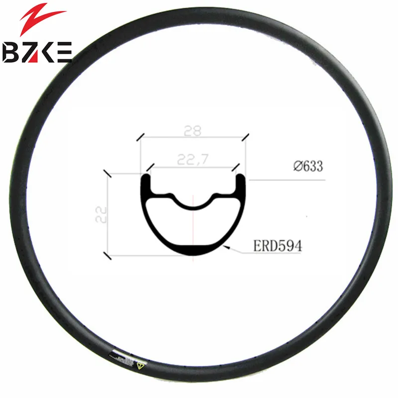 Sale BZKE carbon wheels china 28mm width mtb wheels 29er carbon wheelset 350 swiss boost hub super light rim only 300g bicycle wheels 0