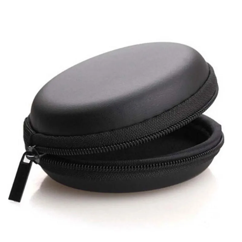 

1PCS PU Portable Earphone Case Storage Hard Bag Protective Box Case For Earphone Case SD TF Cards