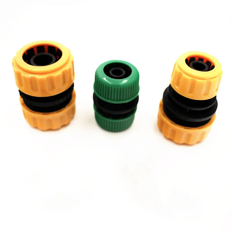 

1PC 1/2" 3/4" Plastic Hose Joiner Repairer Hose Fitting Connector Joiners Repairers Hose End Fittings Watering Water Gun
