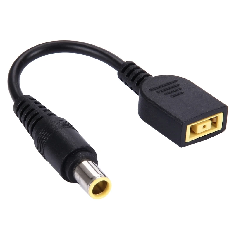 

Big Square Female (First Generation) to 7.9 x 5.5mm Male Interfaces Power Adapter Cable for Laptop Notebook, Length: 10cm