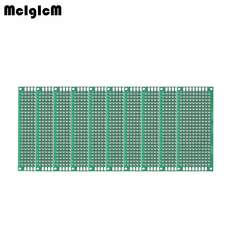 MCIGICM 10 шт. Двусторонняя Прототип PCB diy Универсальный печатные платы 3x7 см