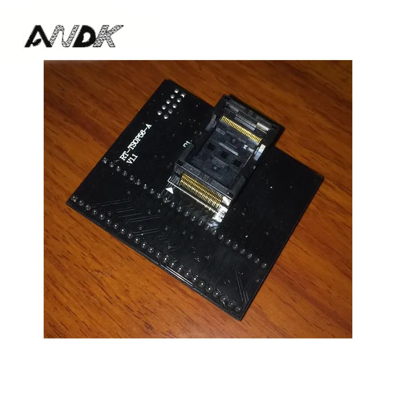 

TSOP56 Opentop Programming Socket 0.5 IC Test Socket Flash Burn in Socket Adapter High Quality Eletronic for RT809H programmer