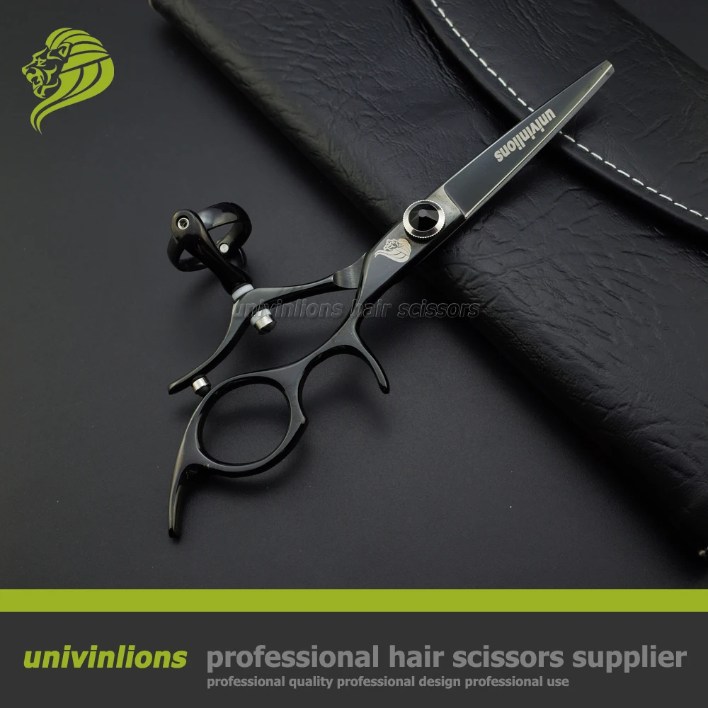 5.5" swivel thumb hair cutting shears japanese hairdressing scissors
