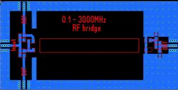 0,1-3000 MHz РФ мост для измерения КСВ стоячая волна мост стоячая волна соотношение мост