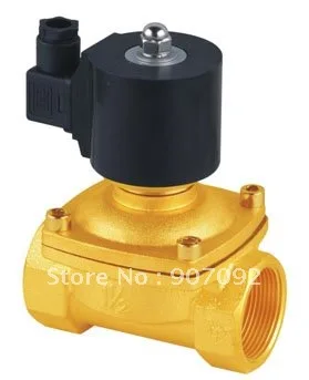 2'' Water Brass Valve 2W500-50 Valves With Waterproof Solenoid Coils Both DIIN Connector 2W500-50-G | Обустройство дома
