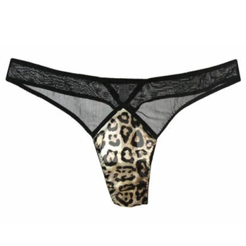 

Hot Silk Sexy Women Thongs g string leopard Panties Female Underwear Sexy Tanga Panties Women Low-Rise Lingerie Panty Intimates