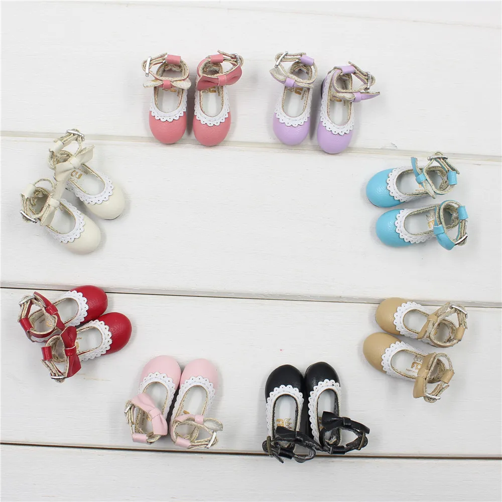 Neo Blythe Doll Designer Shoes with Bow 2