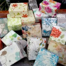 13*21 см multi-шаблоны бумага подарочная упаковка мыло ручной работы упаковочная бумага масло воск упаковочной бумаги