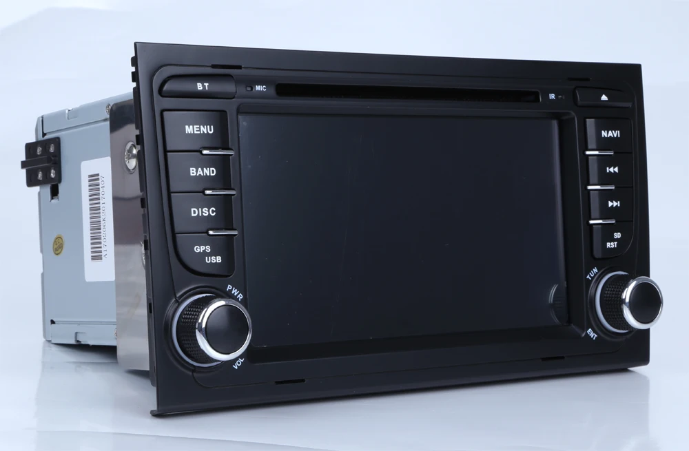 Cheap HIRIOT Android 7.1 Car DVD GPS Player Vehicle Navigation For AUDI A4 S4 Seat Exeo Radio BT Wifi/4G MP3 16G Rom+2G RAM DAB+ USB 1