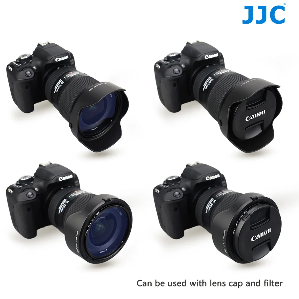 JJC LH-82 реверсивная бленда объектива цветок Форма объектив IS USM для Canon EF 16-35 мм f/4L IS USM для Canon Nikon бленда для Canon EW-82