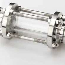 2-1/2 ''57 мм TriClamp Клевер поток прицел стекло диоптрий для домашнего пивоварения дневник продукт 304 нержавеющая сталь санитарный