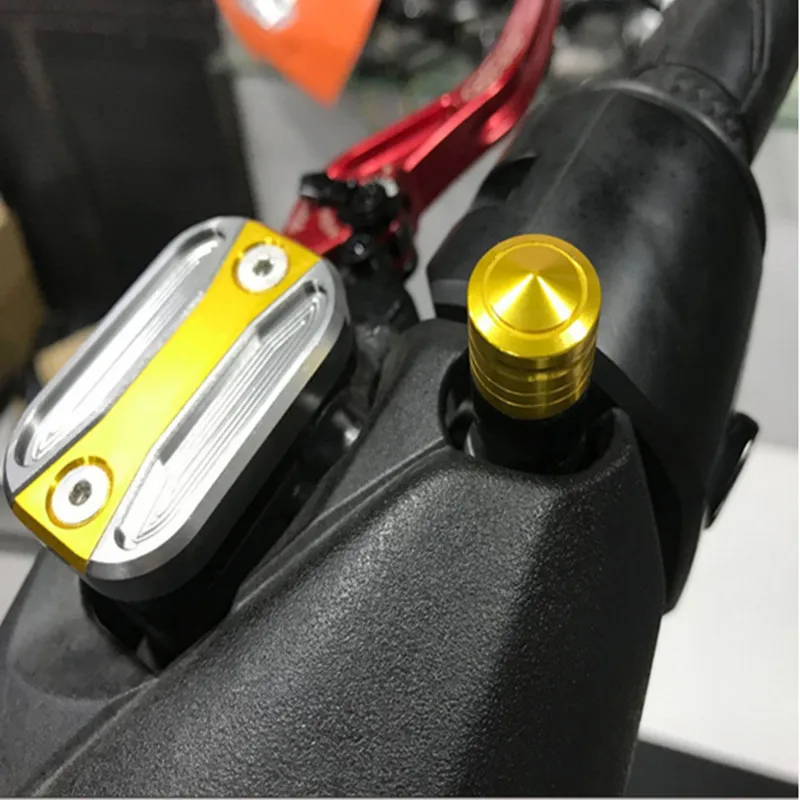 

Motorcycle Modified Aluminum alloy part PCX 125 PCX rear side view mirror screw code cover cap For xmax pcx nmax aerox nvx forza