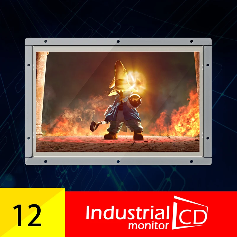 US $157.38 Faismars 121 Inch 1280800 Industrial Lcd Monitor IPS LCD Screen 121 Inch Widescreen Mini Monitor With VGA HD Input