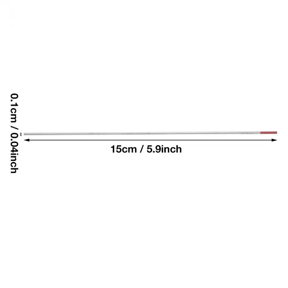 WT20 вольфрамовый электрод Профессиональный Tig стержень 2 торированный для Tig сварочный аппарат