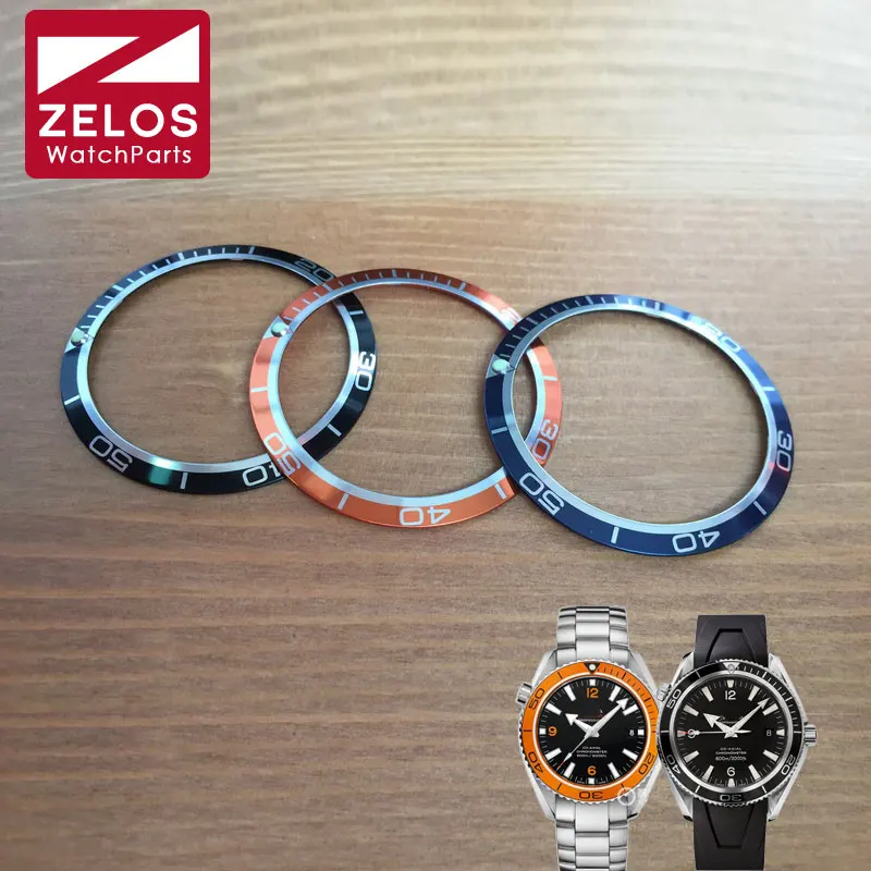 Aluminium Bercahaya 41Mm Bezel Slot 