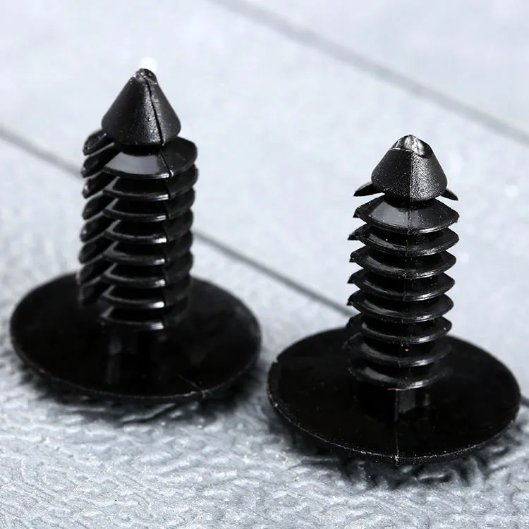 

50Pcs Auto Fastener fit 8mm Hole Nylon A16 Clips Fender Bumper Shield Retainer Plastic Rivet For G M Ford Chrysler Automobile