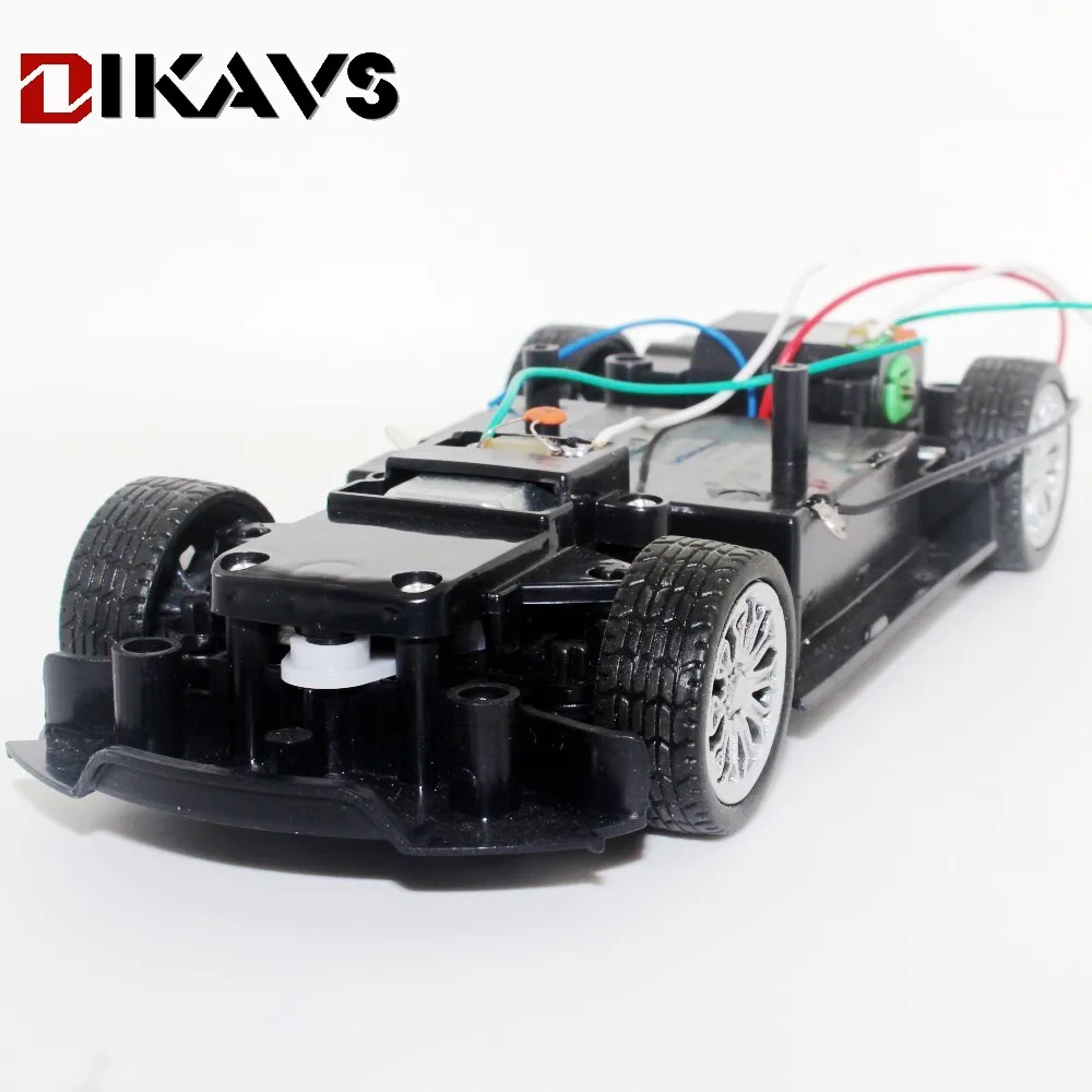 

3 - 6v Remote Control Car Racing Car Drift Remote Steering Chassis for arduino