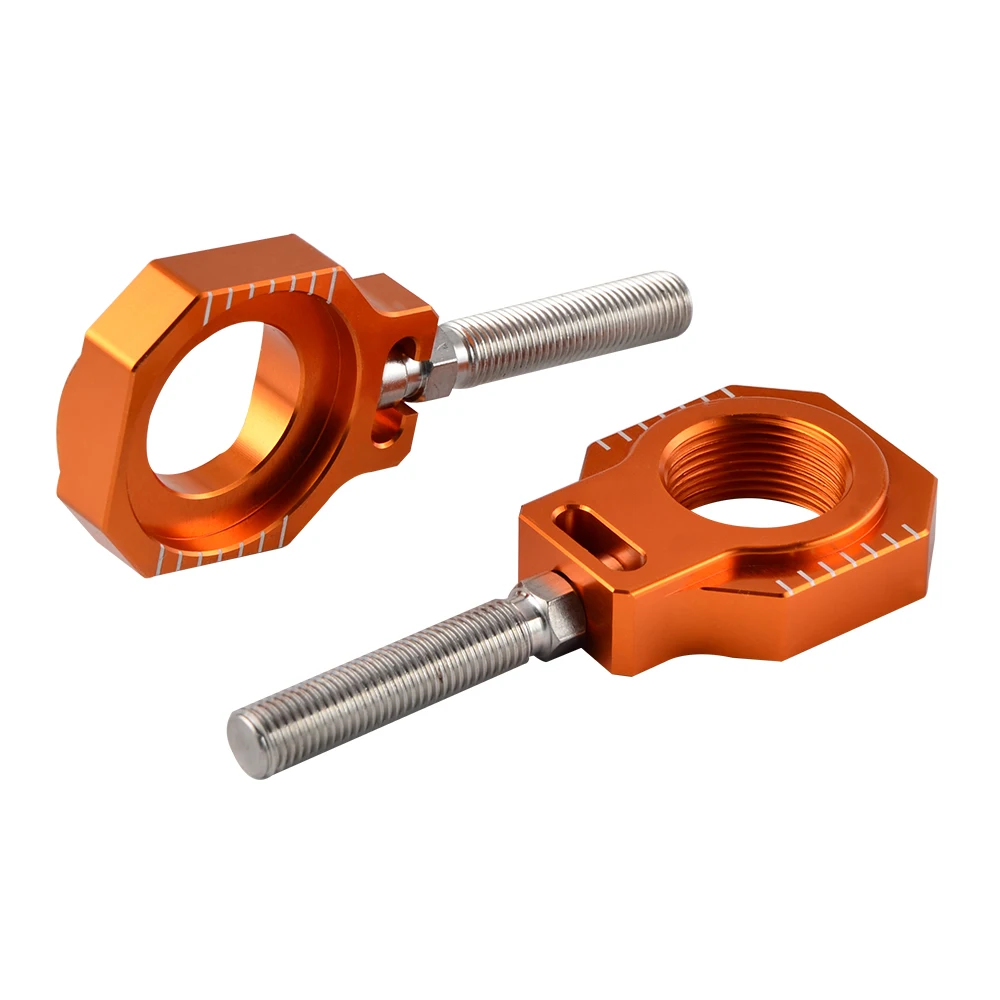 NICECNC CNC задняя ось Шпиндельный блок для регулировки цепи KTM EXC F SX SXF XC EXCF 125 250 300 350 400