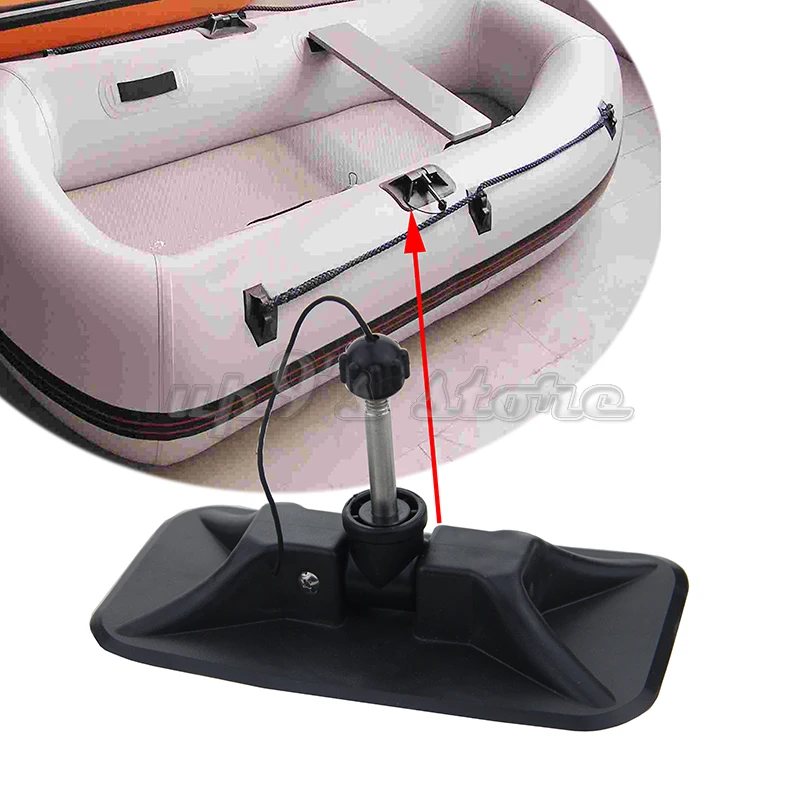 2PCS 22.2cm PVC Oar Lock Patch Grey/Black for Kayak Inflatable Raft