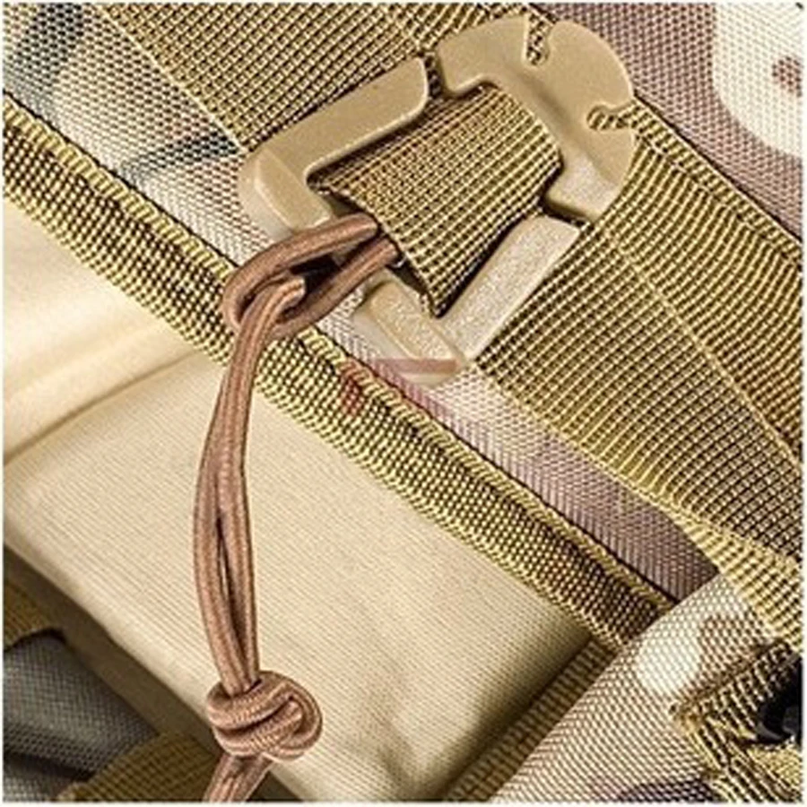 

EDC outdoor Elastic Rope Webbing Buckle,ITW Webdom Dominator Molle Backpack Carabiner Winder/Ribbon Fixed clip camping ToolFW005