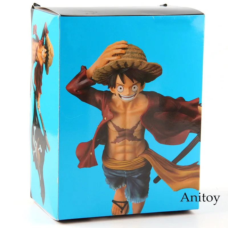 Banpresto one piece Figures Magazine Monkey D. Luffy ПВХ one piece Luffy фигурка Коллекционная модель игрушки