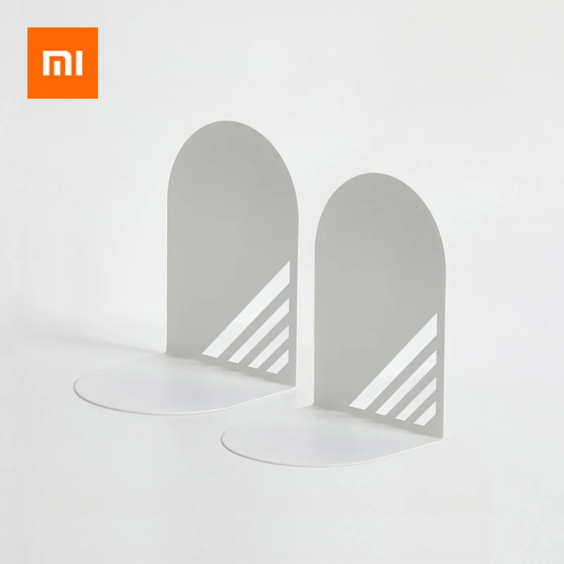 

Xiaomi Hollow Book Stand Holder Desktop Organizer Bookends Magazine Organizer Support Shelf Bookrack Home Office School Supplies
