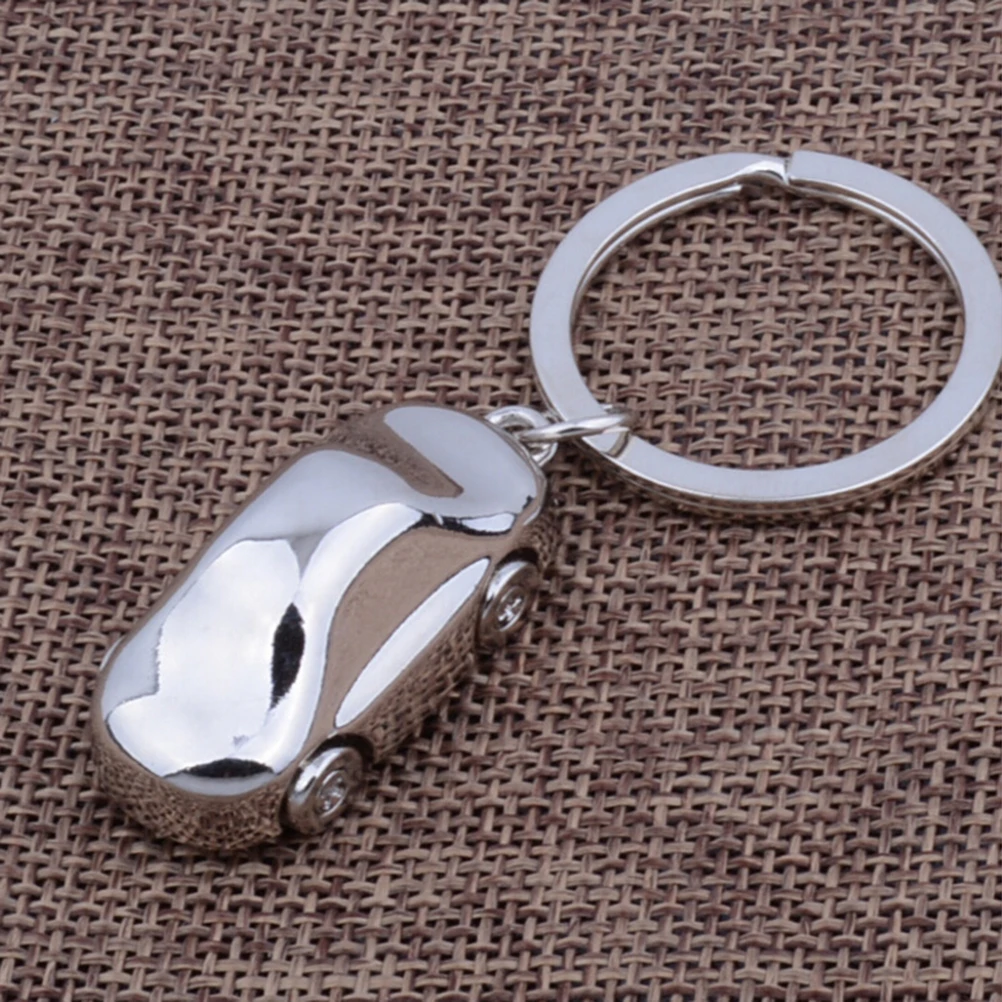 1 pcs Car Shape Keychain Vintage Car Key Chain Metal Car Key Ring Key