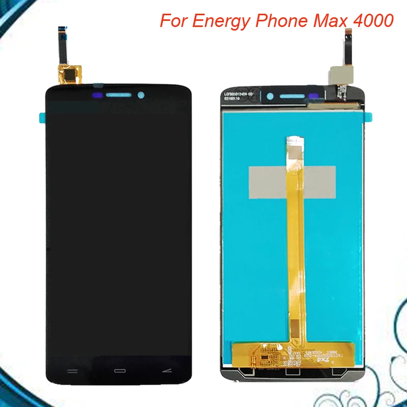 

For Energy system Energy phone Max 4000 LCD Display With Touch Screen Digitizer Assembly +Tools Free Shipping IN Stock